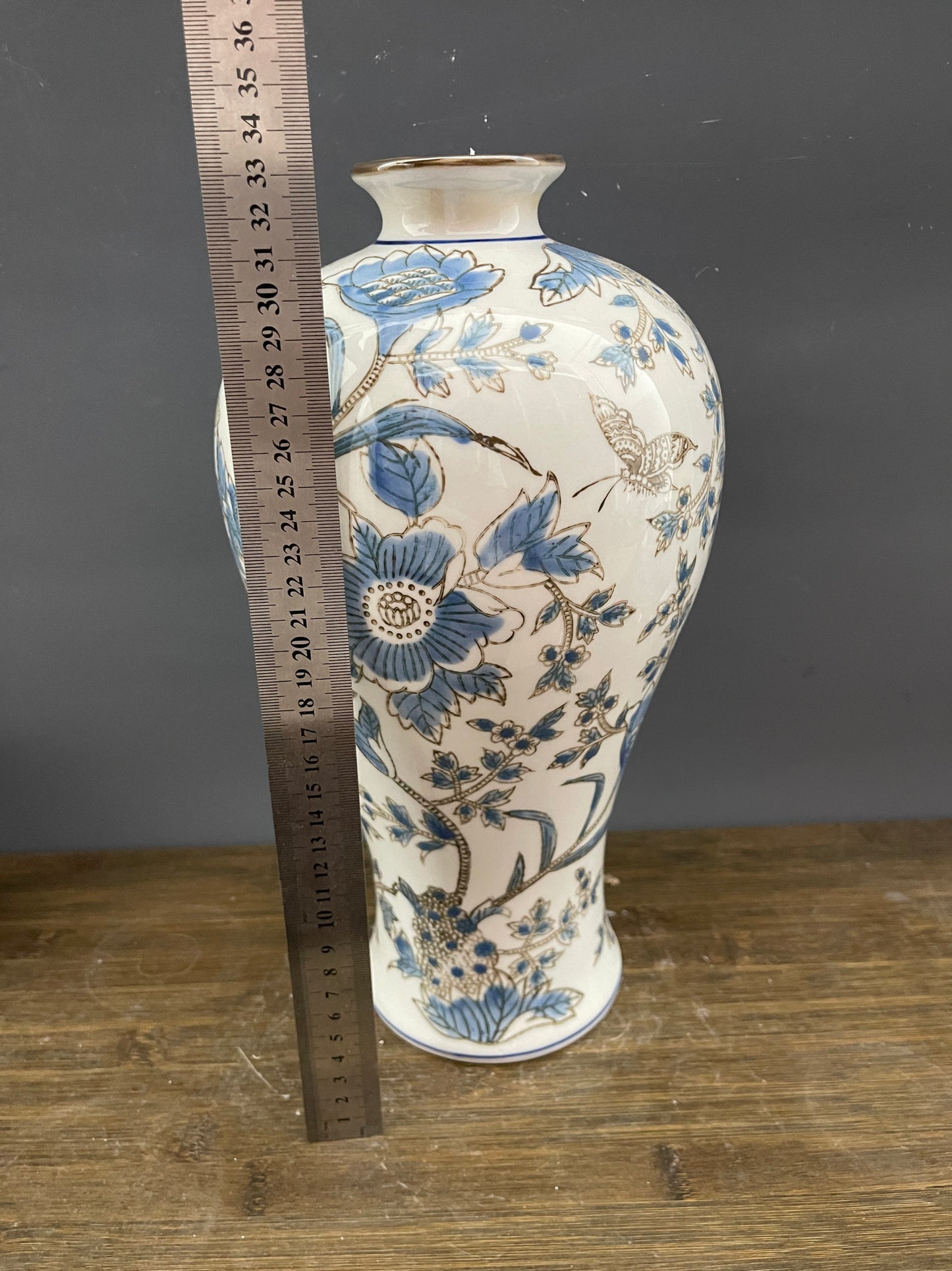 Hand-painted Blue And White Porcelain Ceramic Vases