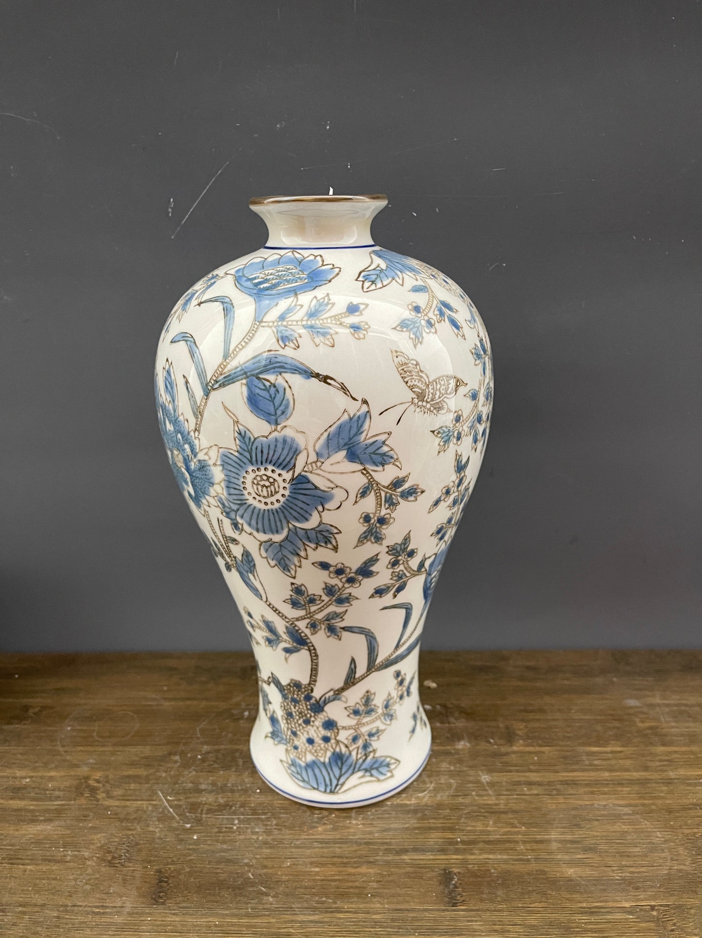 Hand-painted Blue And White Porcelain Ceramic Vases