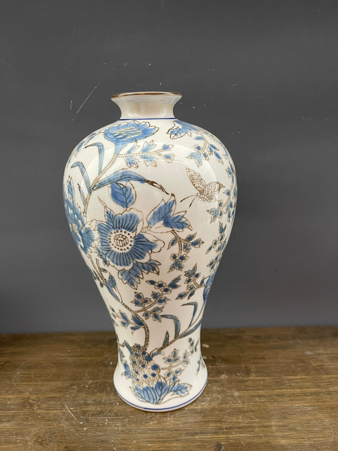 Hand-painted Blue And White Porcelain Ceramic Vases