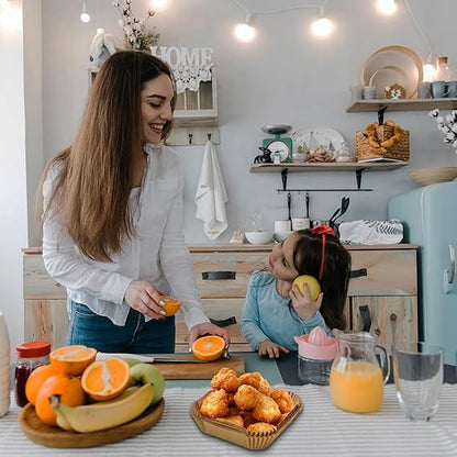 Air Fryer Liners 100PCS – 8 Inch Square Disposable Air Fryer Liners, Non-Stick, Oil-Proof & Heat Resistant for 5-8QT Air Fryers, Oven, Microwave, Baking, Roasting, Steaming